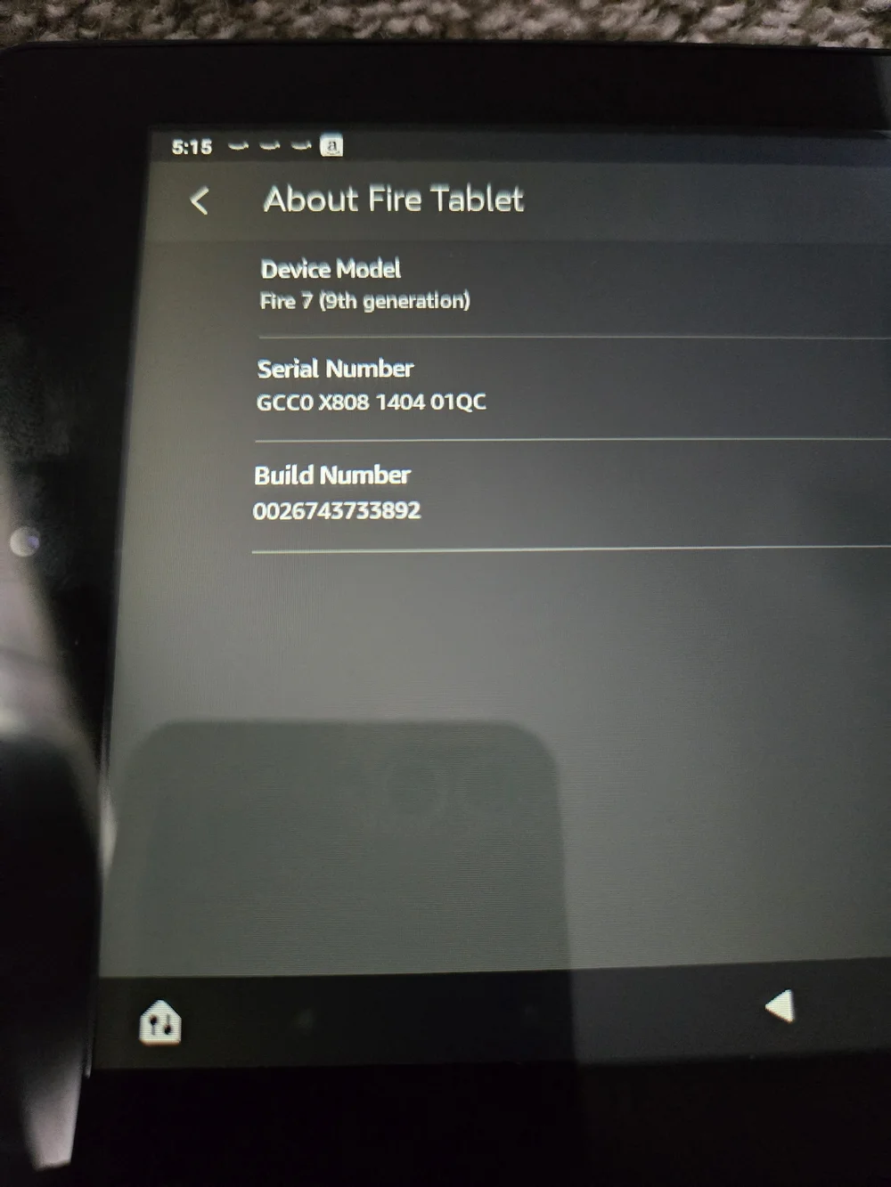 Amazon Fire 7 Tablet - Black